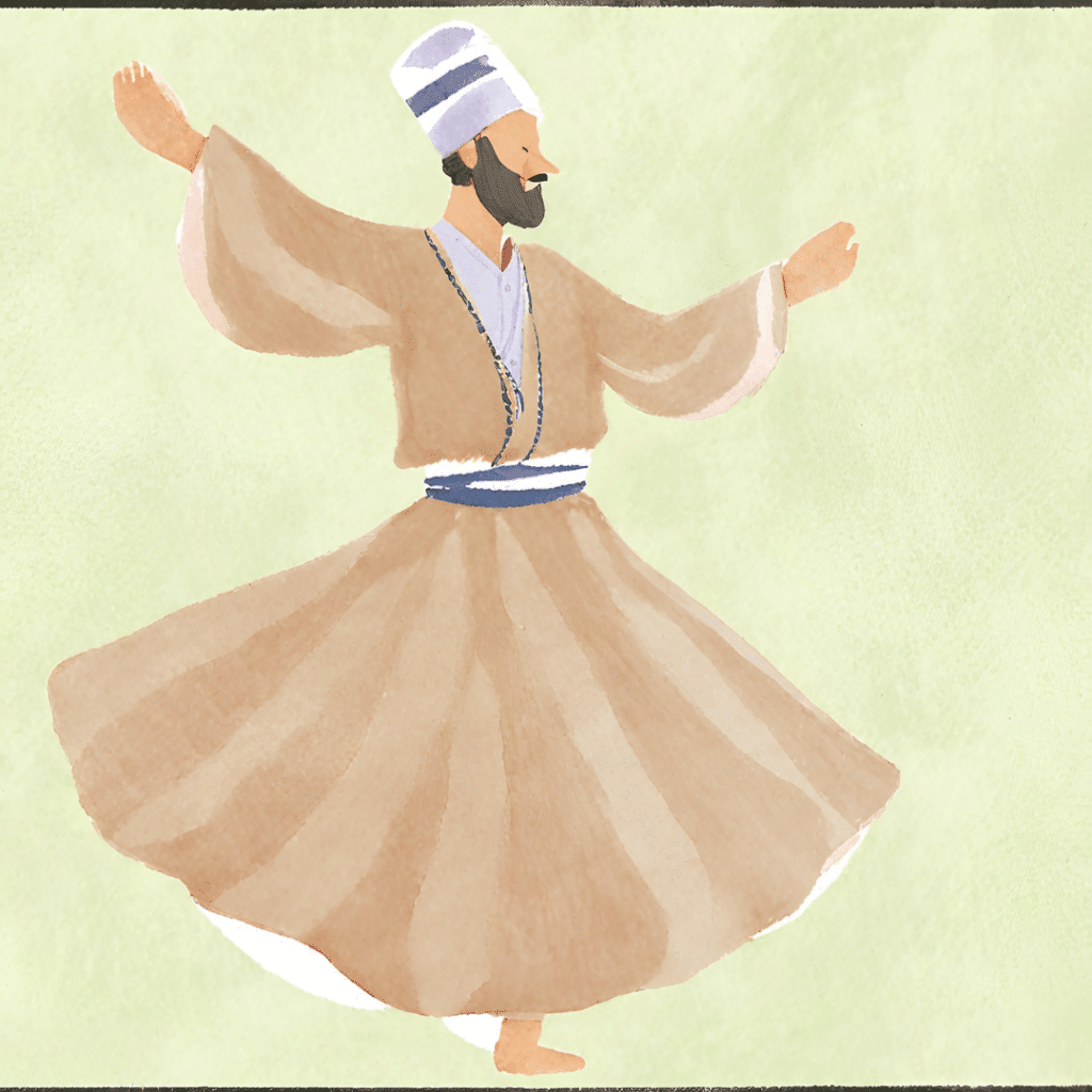 danse extatique du soufisme